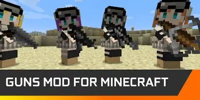 Download Hack Guns mod for minecraft pe [Premium MOD] for Android ver. 1.3.0