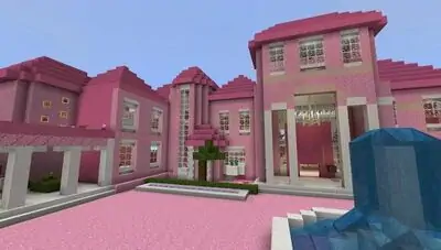 Download Hack Pink House for girls in Minecraft PE [Premium MOD] for Android ver. 3