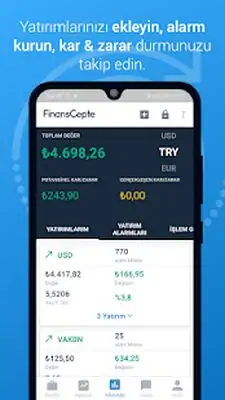 Download Hack FinansCepte Döviz & Altın Kurları [Premium MOD] for Android ver. 5.7.6