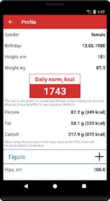 Download Hack Calorie Count [Premium MOD] for Android ver. 1.44