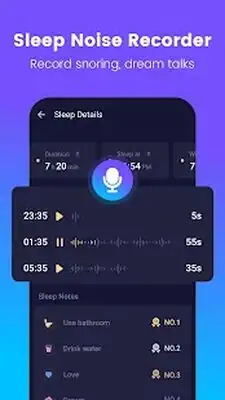 Download Hack Sleep Tracker: Sleep Cycle & Snore Recorder [Premium MOD] for Android ver. v1.4.2