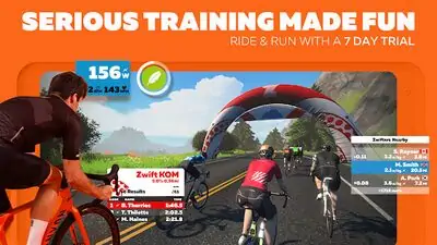 Download Hack Zwift [Premium MOD] for Android ver. 1.0.100456
