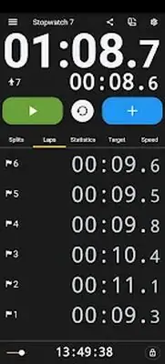 Download Hack Stopwatch X: Sports Lap Timer [Premium MOD] for Android ver. X.5.8