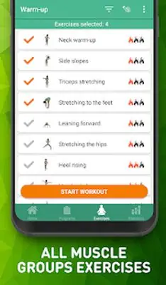 Download Hack Warmup exercises [Premium MOD] for Android ver. 2.2.2