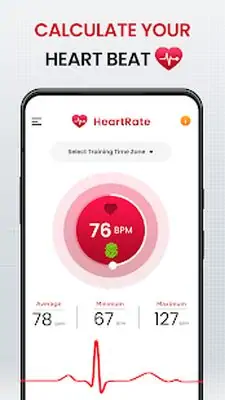 Download Hack Heart Rate Monitor Pulse Checker: BPM Tracker [Premium MOD] for Android ver. 7.1