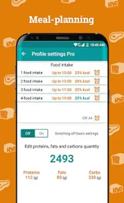 Download Hack Calorie counter [Premium MOD] for Android ver. 3.1