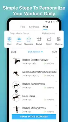 Download Hack Workout Plan & Gym Log Tracker [Premium MOD] for Android ver. Varies with device
