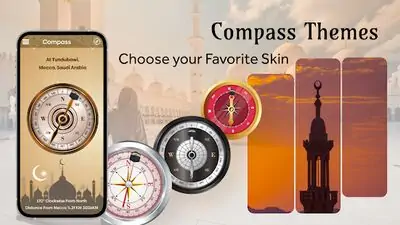 Download Hack MECCA : Compass + Qibla Finder [Premium MOD] for Android ver. 3.9.0