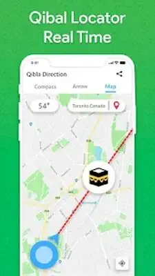 Download Hack Qibla Compass: Qibla Direction [Premium MOD] for Android ver. 2.7.10