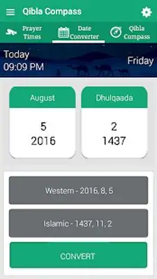 Download Hack Qibla Compass: Prayer Quran [Premium MOD] for Android ver. 14.3