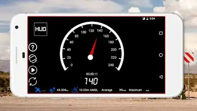 Download Hack GPS Speedometer: HUD Display [Premium MOD] for Android ver. 1.2.5