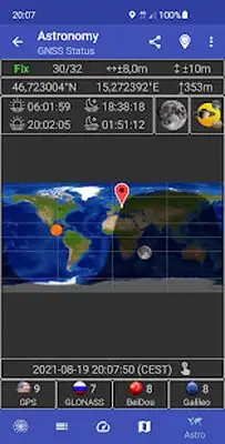 Download Hack GNSS Status (GPS Test) [Premium MOD] for Android ver. 0.9.9