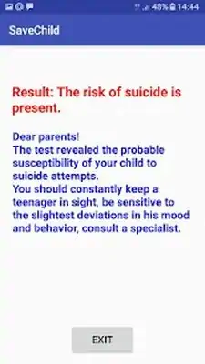 Download Hack Adolescent suicidal test [Premium MOD] for Android ver. 5.0