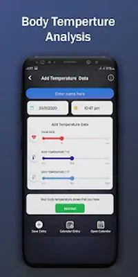 Download Hack Body Temperature Fever Thermometer Records Diary MOD APK? ver. 1.001.0014