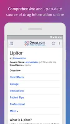 Download Hack Drugs.com Medication Guide [Premium MOD] for Android ver. 2.12.5