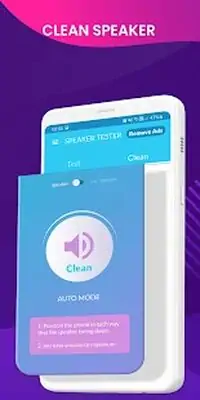 Download Hack Speaker Tester & Cleaner: Fix Speaker Boost Volume [Premium MOD] for Android ver. 4.0.17