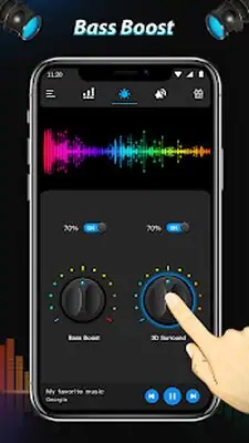 Download Hack Equalizer & Bass Booster [Premium MOD] for Android ver. 1.7.5