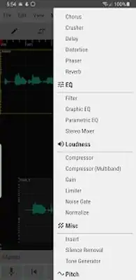 Download Hack WaveEditor for Android™ Audio Recorder & Editor [Premium MOD] for Android ver. 1.97
