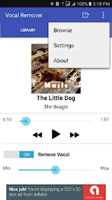 Download Hack Vocal Remover for Karaoke [Premium MOD] for Android ver. 1.3.2