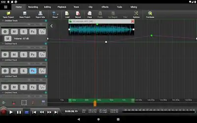 Download Hack MixPad Multitrack Mixer [Premium MOD] for Android ver. 7.91