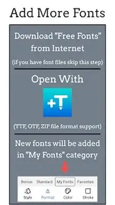 Download Hack Add Text: Text on Photo Editor MOD APK? ver. Varies with device