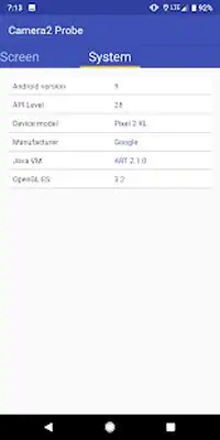 Download Hack Camera2 API Probe MOD APK? ver. 0.9.23
