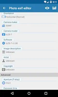 Download Hack Photo Exif Editor [Premium MOD] for Android ver. 2.2.11