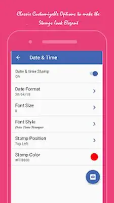 Download Hack Photo Stamper: Add Date Timestamp & Text By Camera [Premium MOD] for Android ver. 1.9