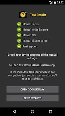 Download Hack Manual Camera Compatibility [Premium MOD] for Android ver. 2.5
