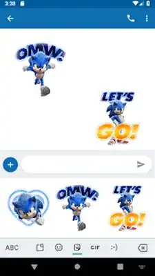 Download Hack Official Sonic Movie Stickers for Gboard MOD APK? ver. 8
