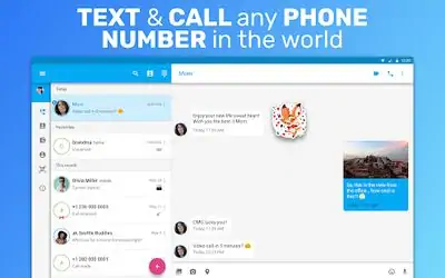 Download Hack Text Me: Second Phone Number MOD APK? ver. Varies with device