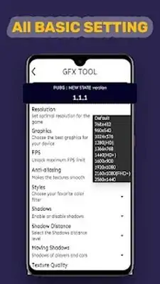 Download Hack GFX tool for pubg new state MOD APK? ver. 1.0.3
