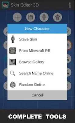 Download Hack Skin Editor 3D for Minecraft [Premium MOD] for Android ver. 2.1