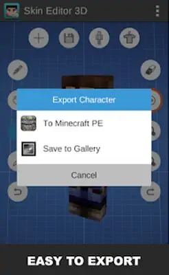 Download Hack Skin Editor 3D for Minecraft [Premium MOD] for Android ver. 2.1
