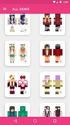 Download Hack Girls Skins for Minecraft PE [Premium MOD] for Android ver. 3.8.4