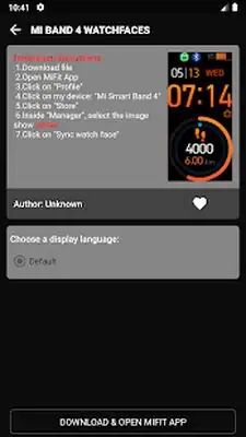 Download Hack Tool Mi Band 4 WatchFace [Premium MOD] for Android ver. 1.0.58
