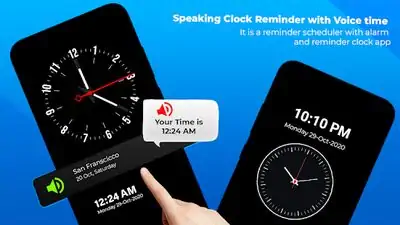 Download Hack Smart Watch Speaking Clock : Talking Clock Time MOD APK? ver. 5.4