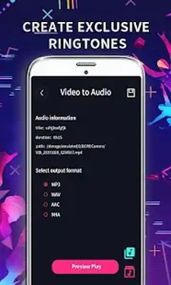 Download Hack MP3 Editor: Cut Music, Video To Audio [Premium MOD] for Android ver. 1.02