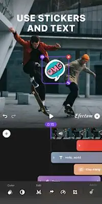 Download Hack Efectum – Video Editor and Maker with Slow Motion [Premium MOD] for Android ver. 2.0.61
