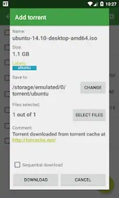 Download Hack tTorrent Lite [Premium MOD] for Android ver. 1.7.3
